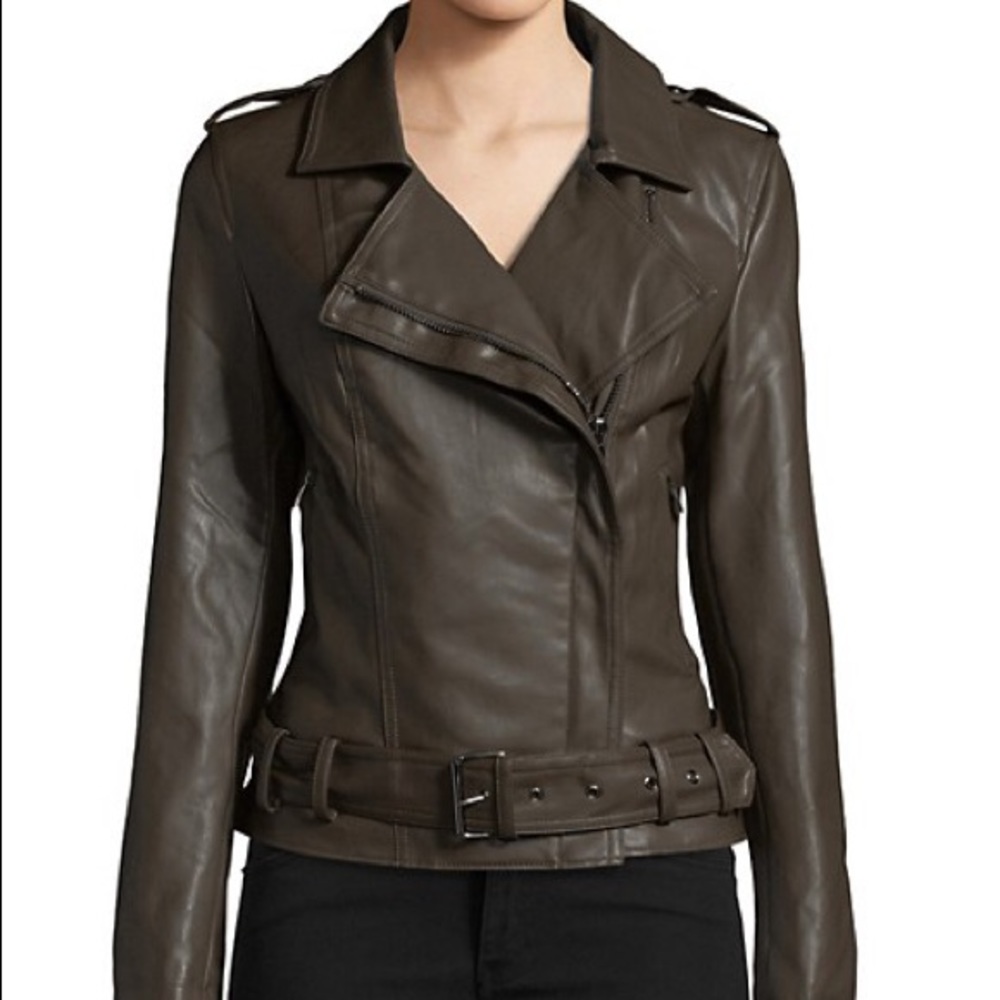 1 Belted Biker Jacket